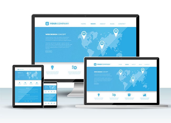 Responsive design, individual layout