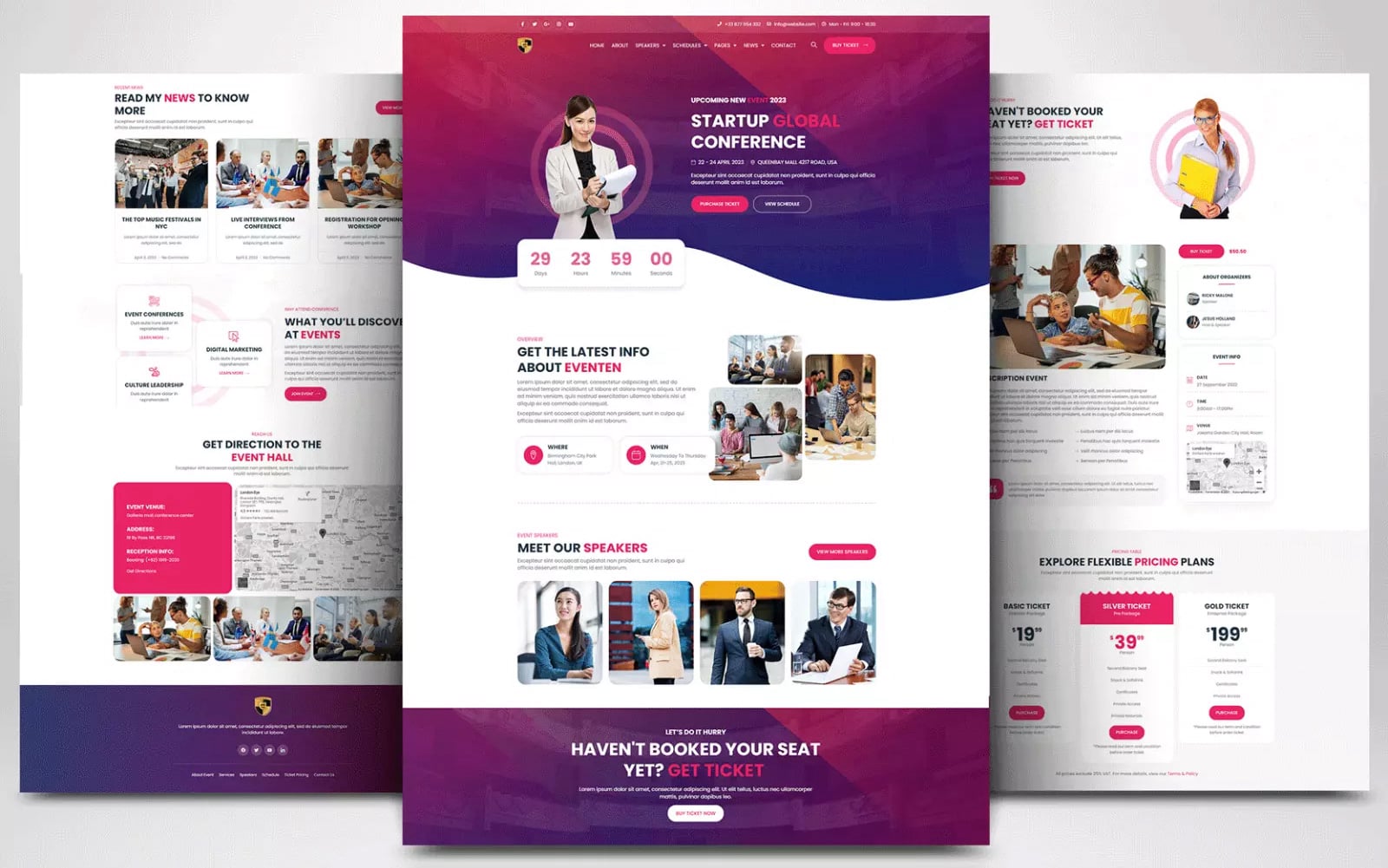 SEO, Marketing, Advertising, Web Hosting Agency Website Layout #7