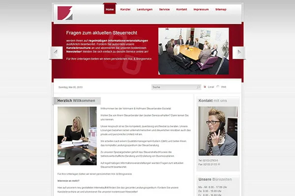 Tax advice company website