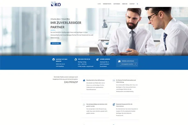 Website Virtual Office Project
